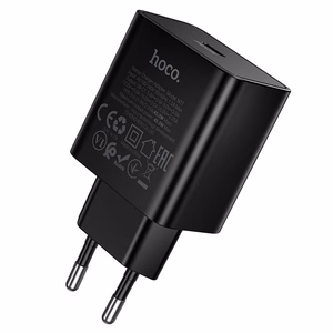 Зарядное устройство для телефона Hoco USB C QC PD 45W N77 черное