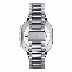 Spigen Modern Fit Band metallrihm Samsung Galaxy Watch Ultra 47 mm kellale, hõbedane