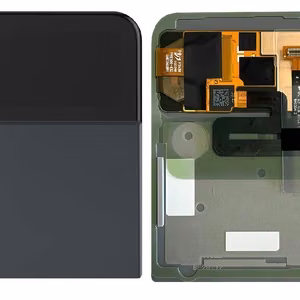 LCD ekraan Samsung F721 Z Flip4 5G puuteekraani ja raamiga (Välimine) Graphite originaal (kasutatud Grade B)