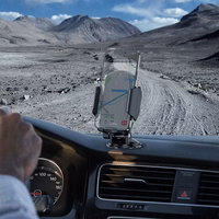 Car phone hoidja Hoco windshield / dashboard CA82 must