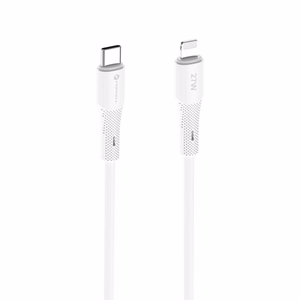 Кабель USB C - Lightning Forcell F-Energy PD 3A 27W Silicone 1 м C346 белый