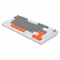 Savio ASTRAL valge JADE 3 COLOURS keyboard Gaming USB QWERTY US International