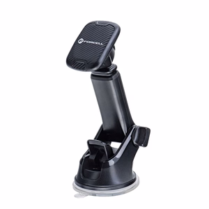Magnetic car phone hoidja Forcell F-Grip Carbon H-CT327 windshield / dashboard must