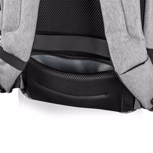 Modecom SMART 15 seljakott, must/hall, polüester