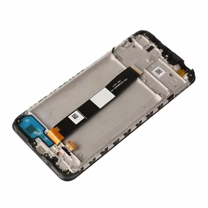 LCD ekraan Xiaomi Redmi 9A/9C/9AT/10A puuteekraaniga raamiga must originaal (teeninduspackett)