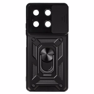 Slide Camera Armor Ümbris jaoks Xiaomi Redmi Note 13 5G Must