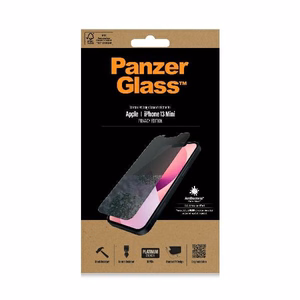 PanzerGlass Standard Super+ antibacterial privatizing karastatud klaas jaoks iPhone 13 mini