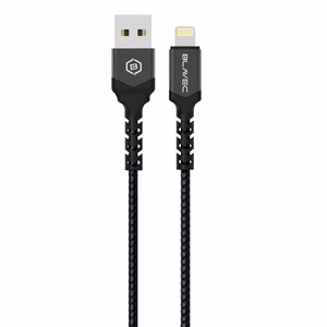 Blavec Kaabel Raptor braided - USB to Lightning - 2,4A 0,5 metres Apple CarPlay (CRA-UL24BG05) must-hall