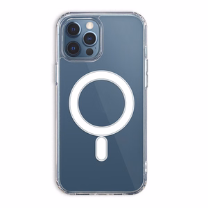 Противоударный 1,5 mm Mag чехол для iPhone 17 Pro Max 6,9" / iPhone 18 Pro Max 6,9 прозрачный, с большим отверстием