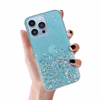 Brilliant Clear Ümbris jaoks Iphone 13 Pro Sinine