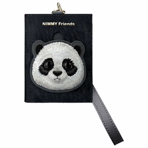 Nimmy Big Eyed Pet 2.0 Panda 3-in-1 Phone Bag + Wallet + Tracker Ümbris - Must