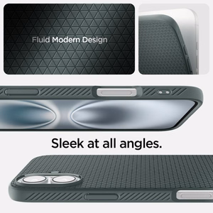 Spigen Liquid Air iPhone 16 Ümbris - Roheline