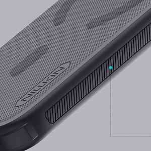 Nillkin Super Frosted Shield Pro MagSafe Compatible Ümbris jaoks iPhone 17 Pro - Läbipaistev Must