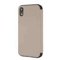 BMW Logo Imprint iPhone Xr Ümbris - Beige
