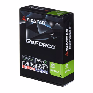 Biostar GeForce GT610 NVIDIA GeForce GT 610 2 GB GDDR3 Videokaart