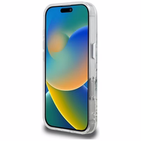 Karl Lagerfeld IML Sketched Graphic Ümbris jaoks iPhone 16 Pro Max - Clear