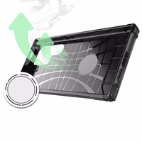 Hybrid Armor Ümbris jaoks Samsung Galaxy S25 Edge - Must