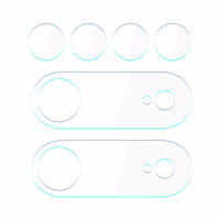 Hübriidklaas 3mk objektiivi kaitseklaas Apple iPhone Air kaamera objektiivile