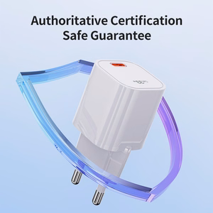 Rock Wall laadija T88 Sugar Cube Series GaN - Type C - QC 3.0 PD 33W 3A valge