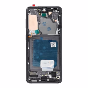 LCD Display jaoks SAMSUNG S21 5G hall SOFT OLED with frame