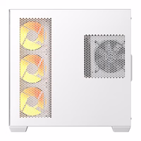 DarkFlash C280 arvutikorpus (valge) + 7 ventilaatorid