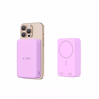 Powerbank Tech-Protect PB12 LifeMag MagSafe 20000MAH - lilla