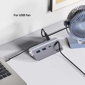 Unitek Алюминиевый хаб USB-C 2x USB-A 2x USB-C 5Gbps