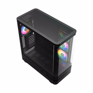 MODECOM Volcano AQ100 ARGB kesktornkorpus, must