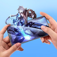 Karastatud klaas to iPhone 13 / 13 PRO / 14 / 16e (SE 4 2025) Hoco HD 5D Guardian shield 10 sztuk G14 must