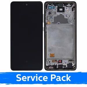 LCD Ekraan Ühildub Samsung A725 A72 Koos Frame / Awesome Must / (Service Pack)