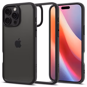 Spigen Ultra Hybrid Ümbris jaoks iPhone 16 Pro Max - Matte Must