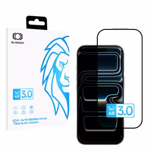 Закаленное стекло Tel Protect 10X AR 3.0 AntiReflective Titanium для Iphone 17 Pro