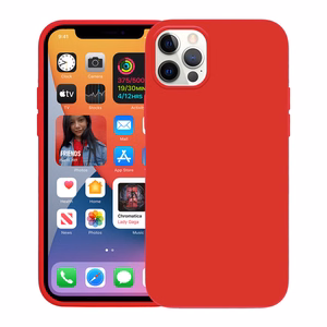 Crong Color Cover ümbris seadmele iPhone 12 Pro Max, punane