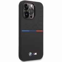 BMW Silicone Pattern iPhone 15 Pro Max Ümbris - must
