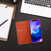 LUNA Book kuldne jaoks XIAOMI Redmi Note 11 / 11S punane