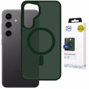 3mk Smoke MagCase Samsung Galaxy S25 jaoks - roheline-läbipaistev