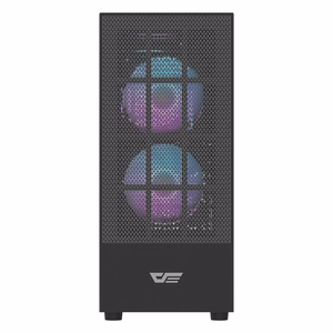 Darkflash A290 computer ümbris (must) + 3 fans