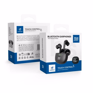 Juhtmevaba earbuds sinine Star T60 TWS must