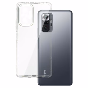 Soomus Antishock Ümbris jaoks Xiaomi Redmi Note 10 Pro/Note 10 Pro Max läbipaistev