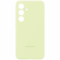 Samsung Silicone Cover jaoks Samsung Galaxy S24 Plus lime