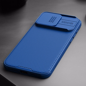 Nillkin CamShield Pro Magnetic Ümbris jaoks iPhone 15 Plus with Camera Protector - roheline