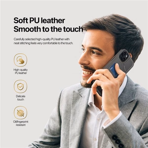 DUX DUCIS Ümbris RAFI II MAG with Alus compatible with MagSafe jaoks IPHONE 15 Plus must