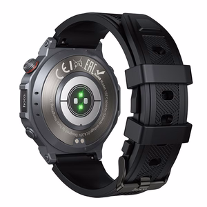Nutikell Hoco 1,43" AMOLED GPS kõnefunktsiooniga Y37 must