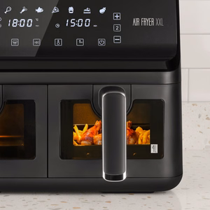 TEESA AIR FRYER DUAL POT XXL kuumaõhufritüür, 8 l, 2700 W
