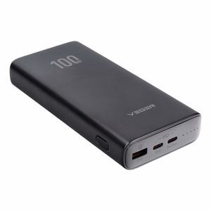 Powerbank Veger T100 (W2032C-100) PD QC3.0 5A 100W 20000 mAh must