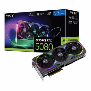 PNY GeForce RTX 5080 ARGB OC - 16 GB GDDR7 graafikakaart