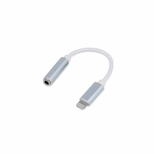 Setty adapter Lightning - audio jack 3,5mm valge