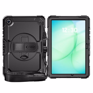 Tech-Protect Solid Чехол для Samsung Galaxy Tab A9+ / A11+ Plus 11.0 X210 / X215 / X216 / X230 / X235 / X236 - чёрный