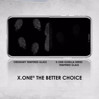 X-ONE Full Cover Extra Strong Matte - jaoks iPhone 12 Pro Max Karastatud klaas 9H