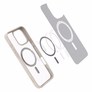 Spigen Ultra Hybrid Mag ümbris with MagSafe jaoks iPhone 16 Pro Max - titanium